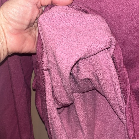 Pajamagram mauve pajama top only size medium / preowned - Picture 4 of 5